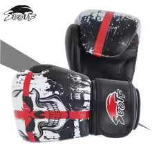 "Killer" boxing gloves