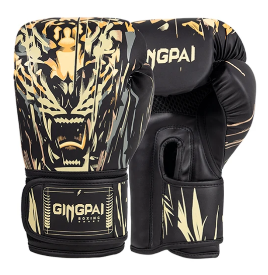Boxing Gloves "Gingpai Gold Tiger"