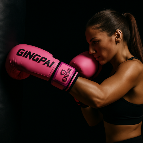 Guantes de boxeo para mujer