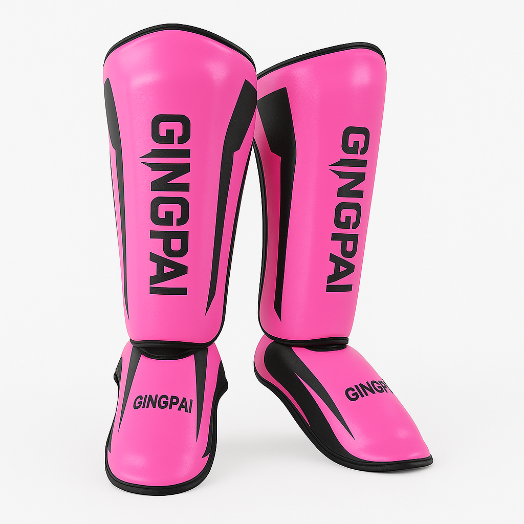 Women's boxing shin guards